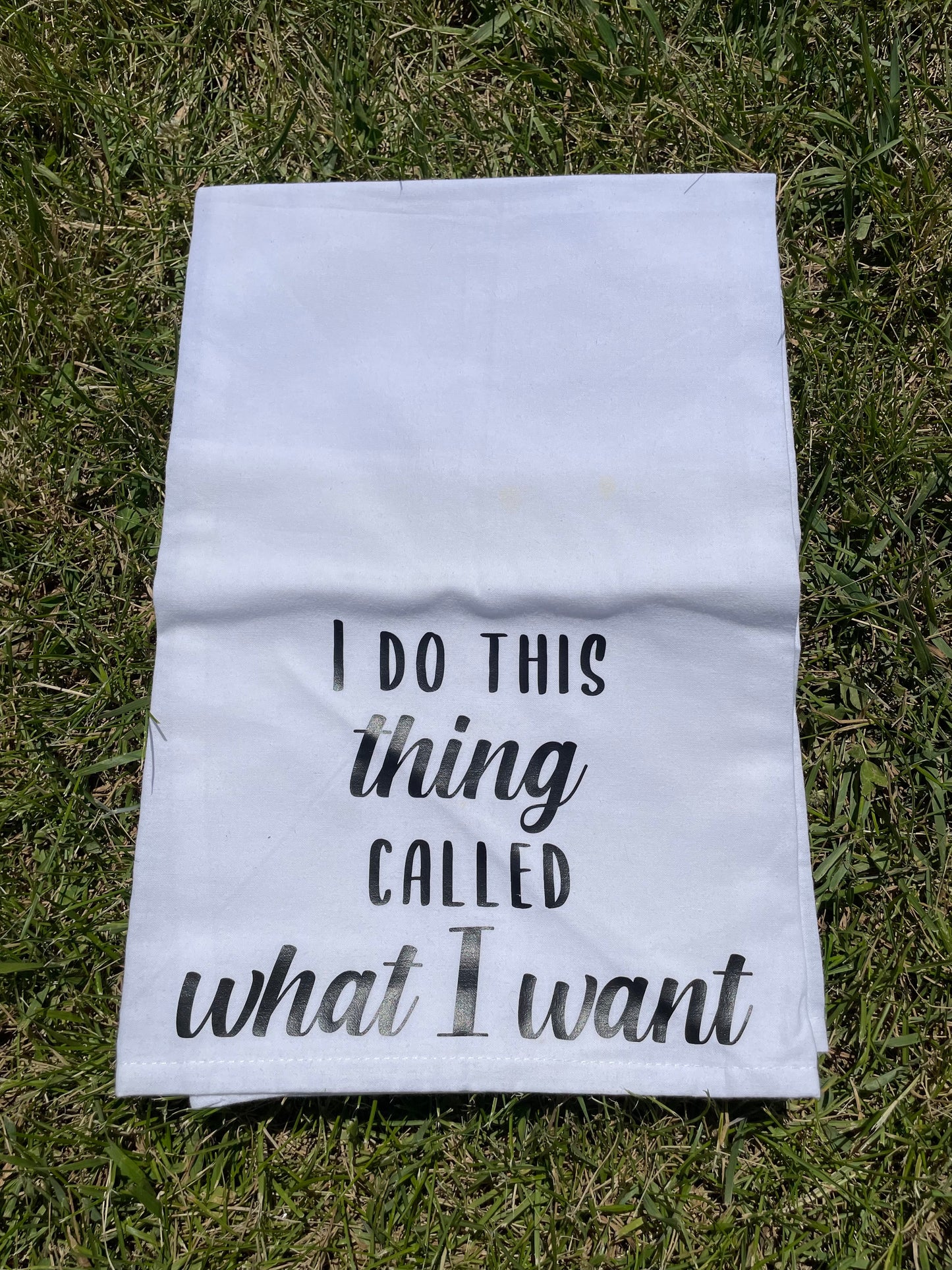 What I Want Fuck OffTowel