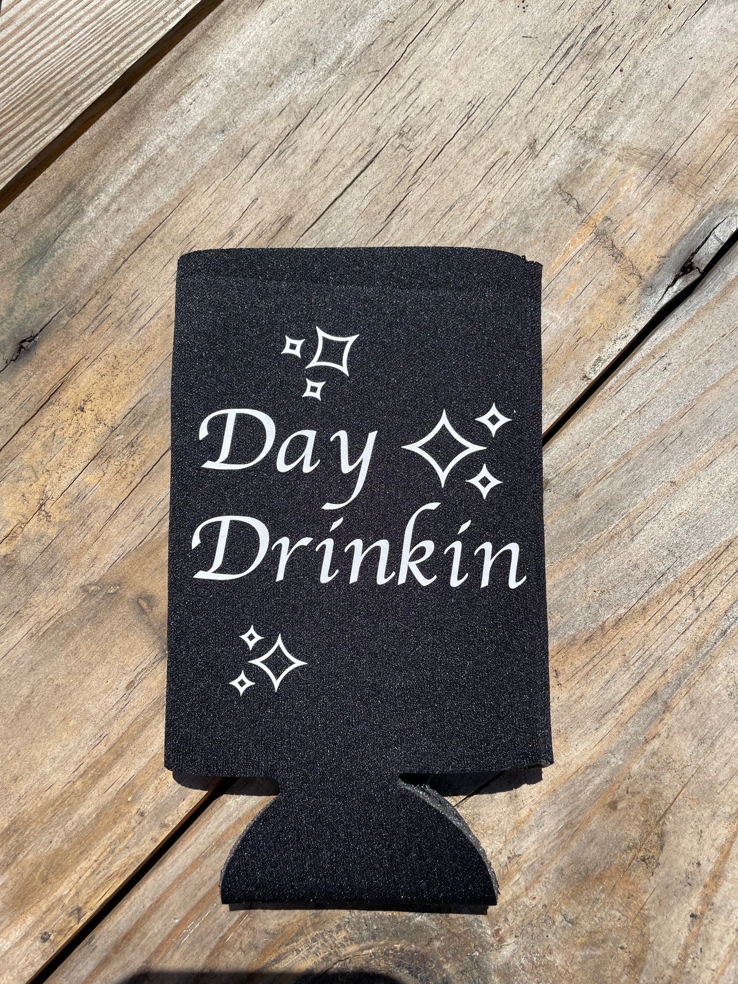 Day Drinking Slim Can Koozie