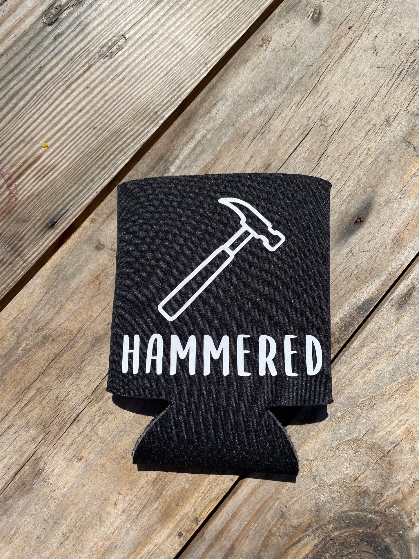 Hammered Can Koozie