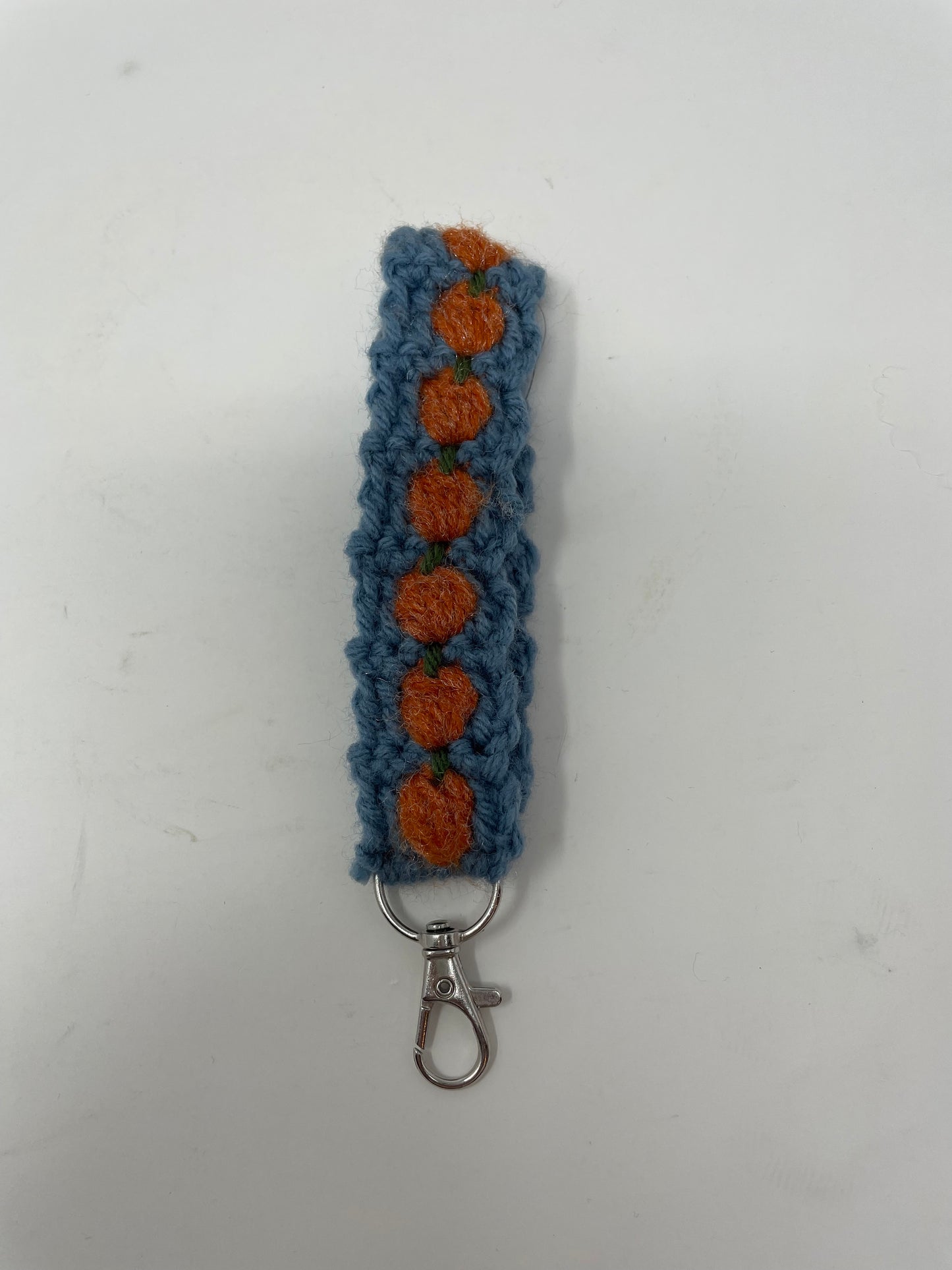 Pumpkin Wristlet Keychains