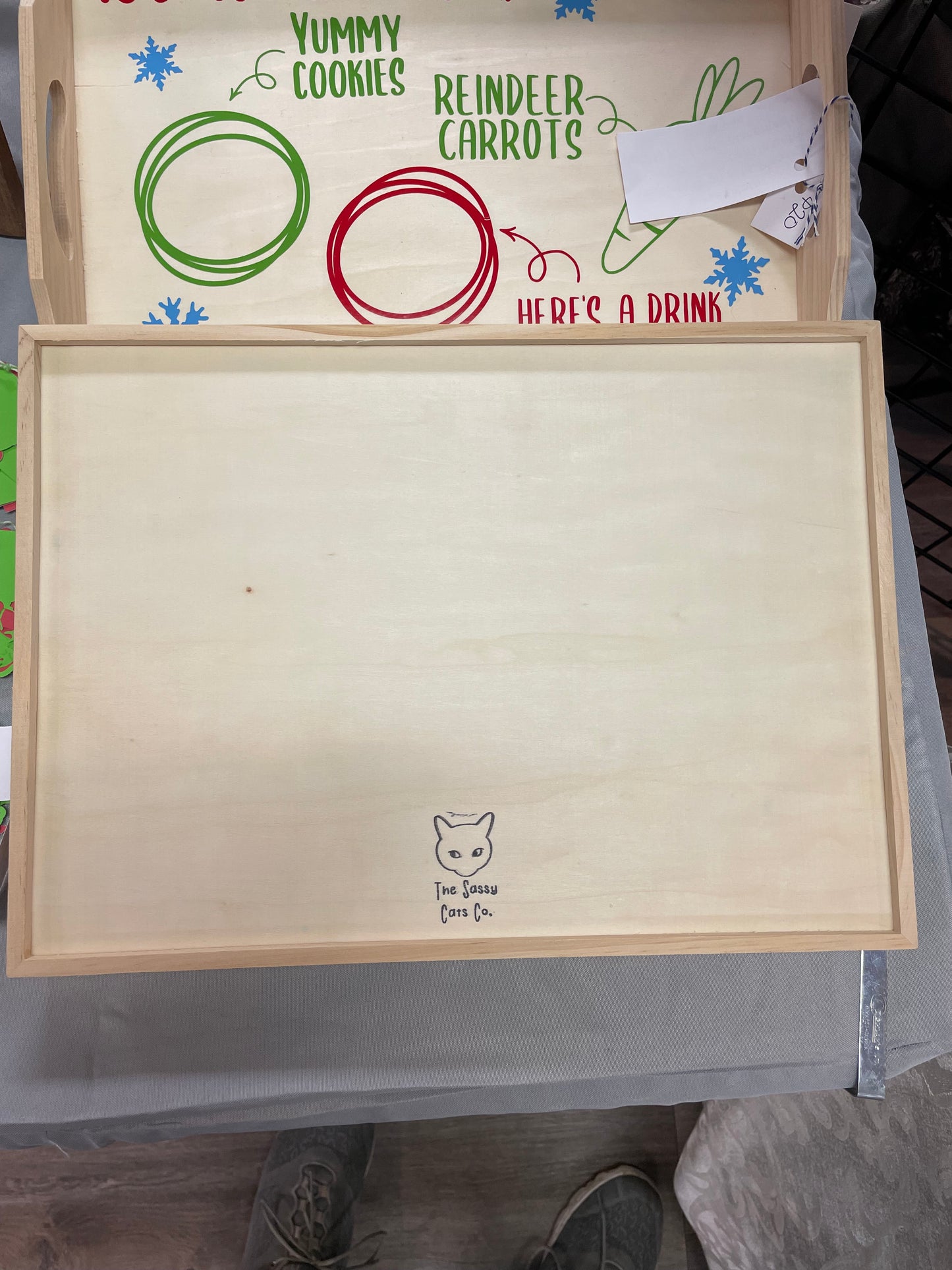 Dear Santa Wooden Tray