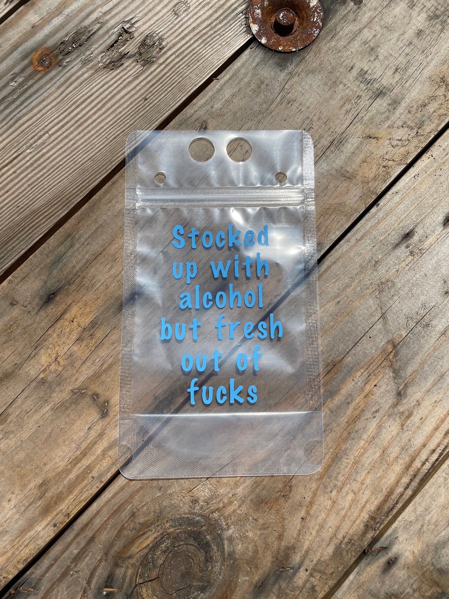 Stocked Up With Alcohol Adult Pouch