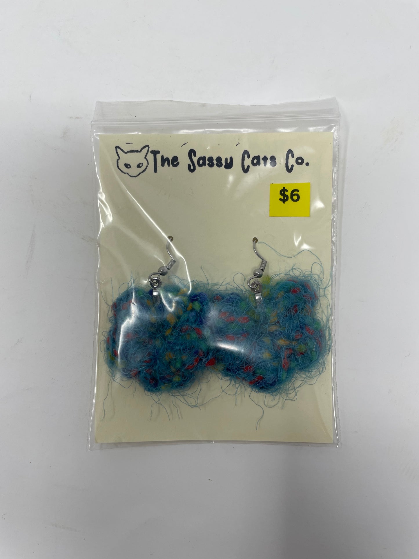 Crochet Small Flower Earrings