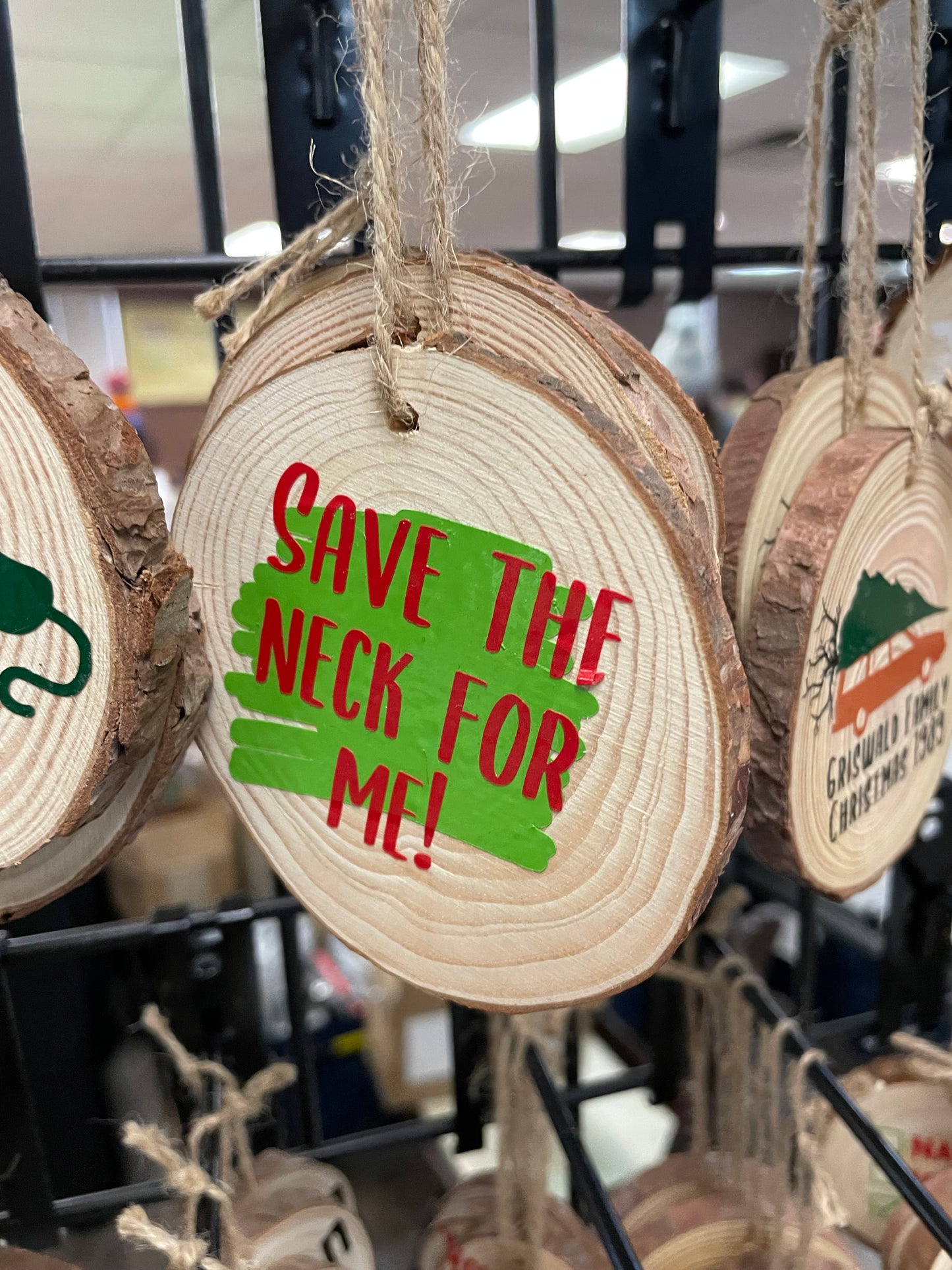 Save The Neck For Me! Ornament