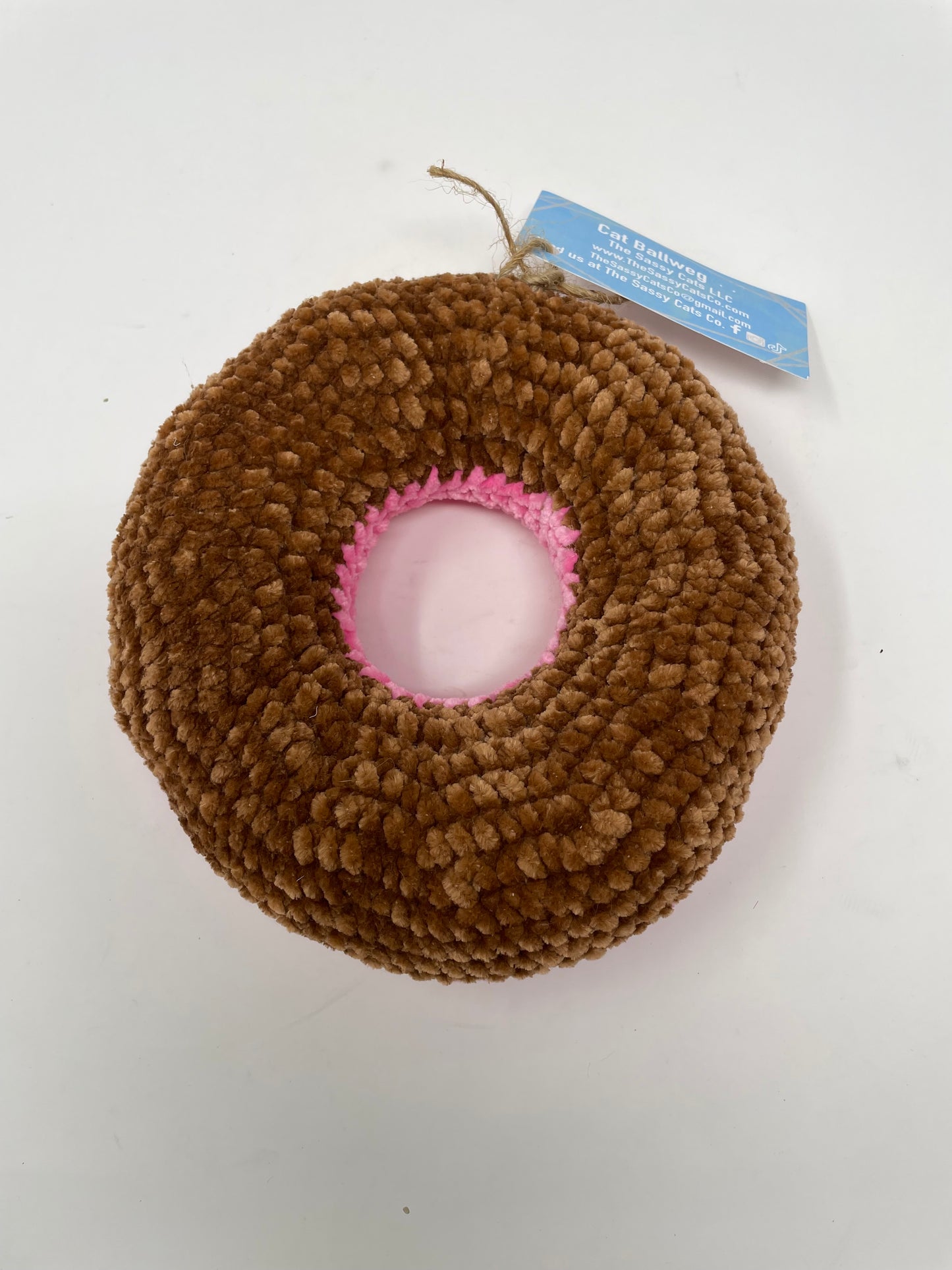 Pink Doughnut with Sprinkles