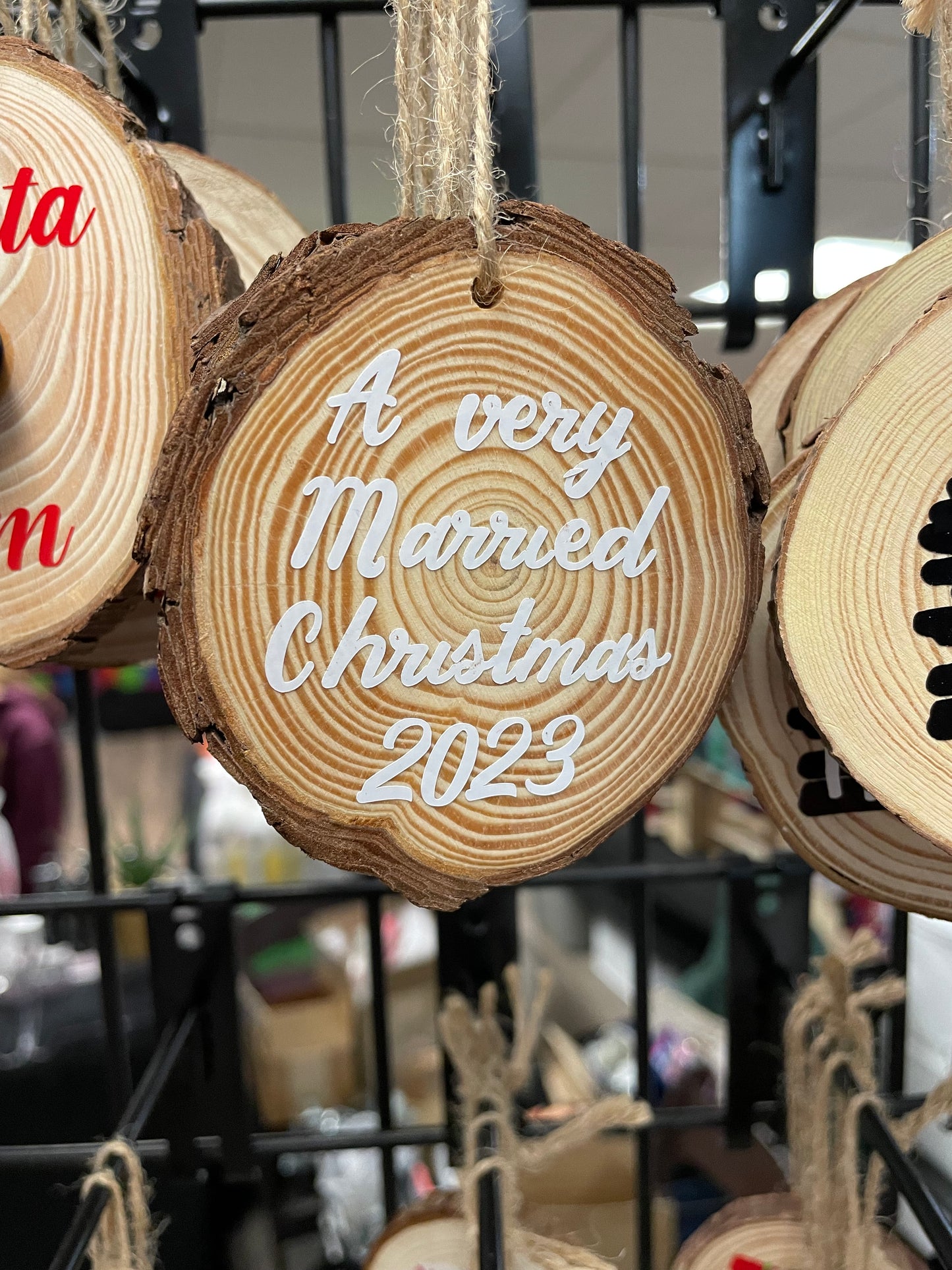 A Very Married Christmas 2023 Ornament