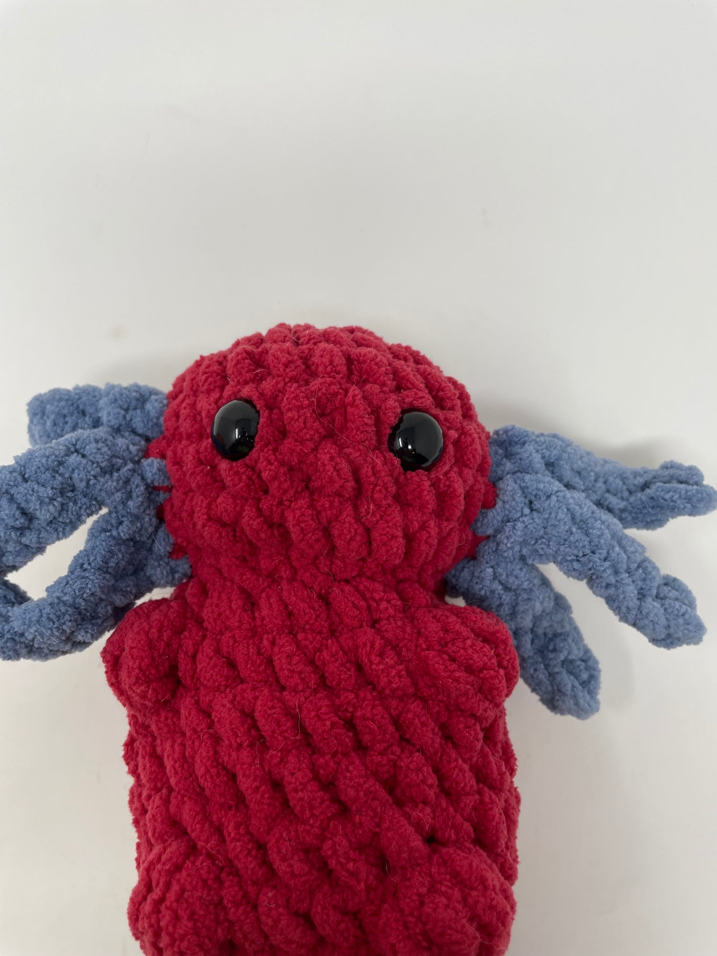 Red & Blue Axolotl