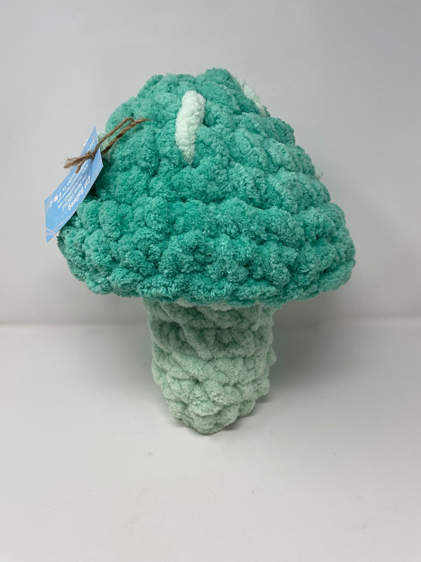 Green Mushroom Pillow
