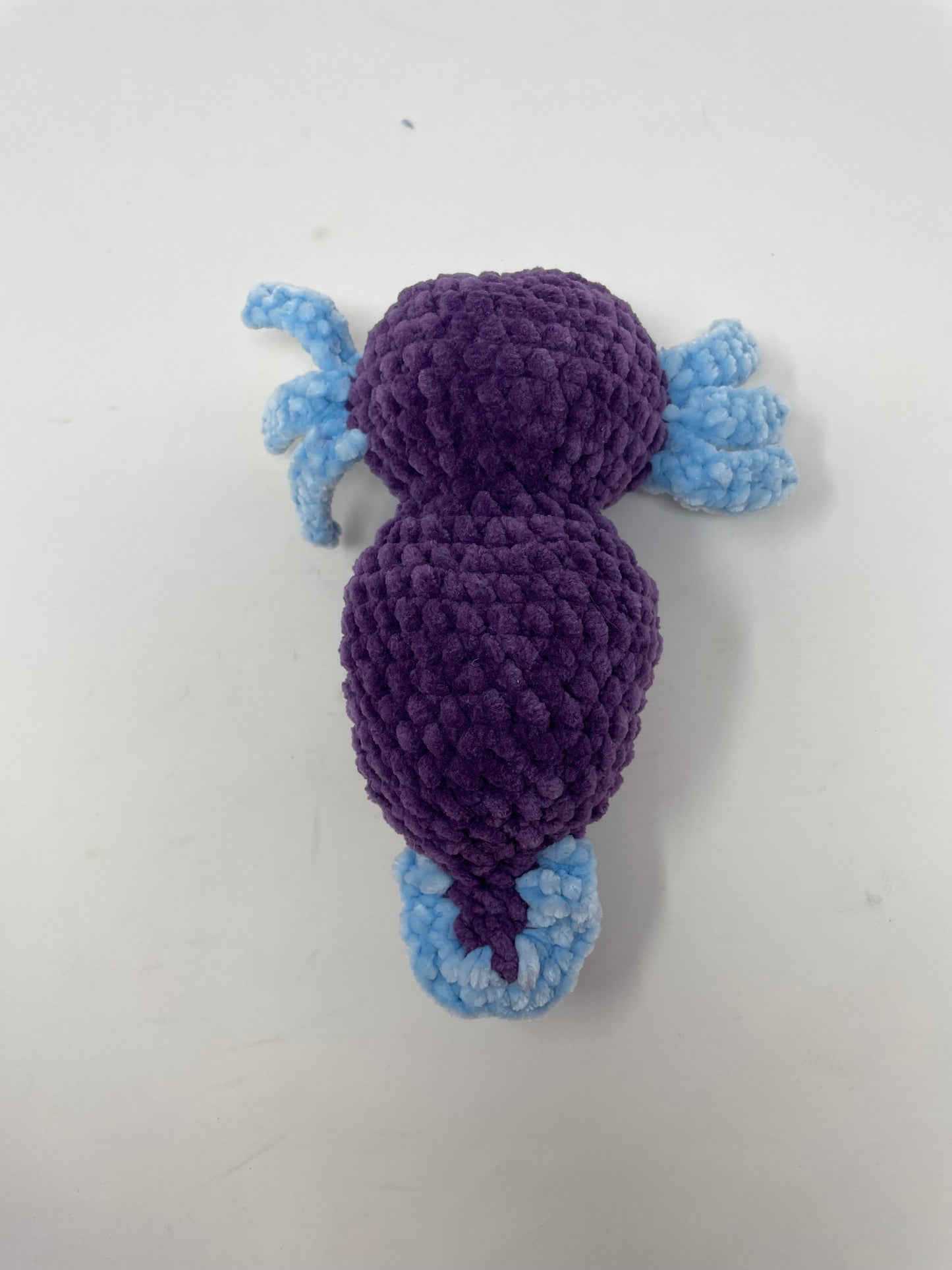 Purple & Blue Axolotl