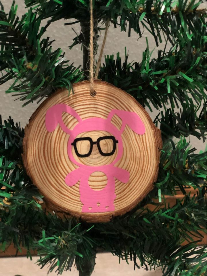 Bunny PJ's Ornament