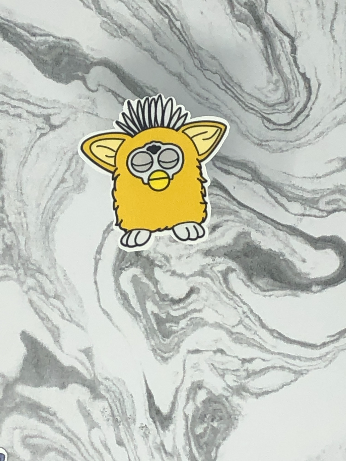 Furby Stickers in a Variety of Colors