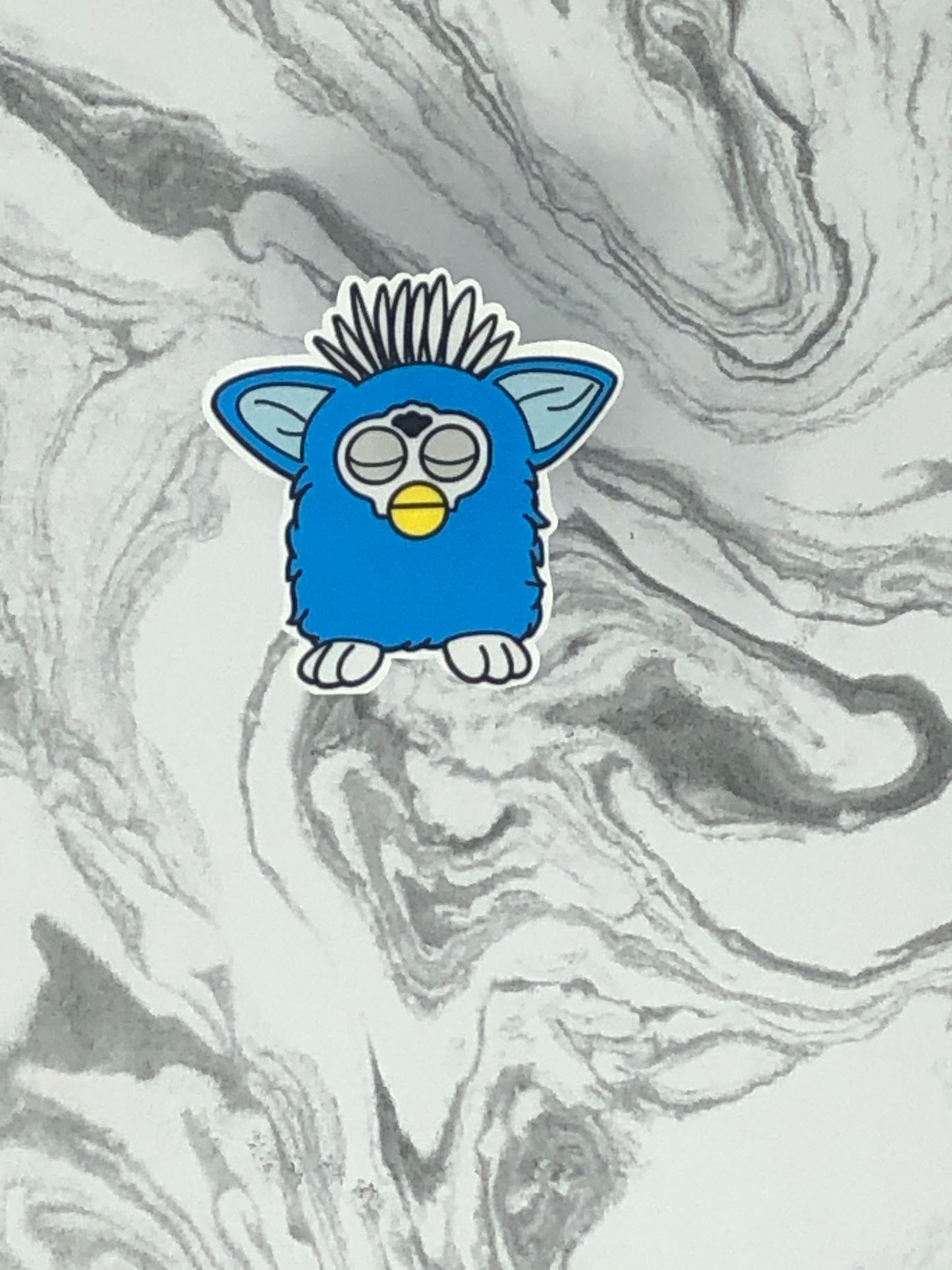 Furby Stickers in a Variety of Colors