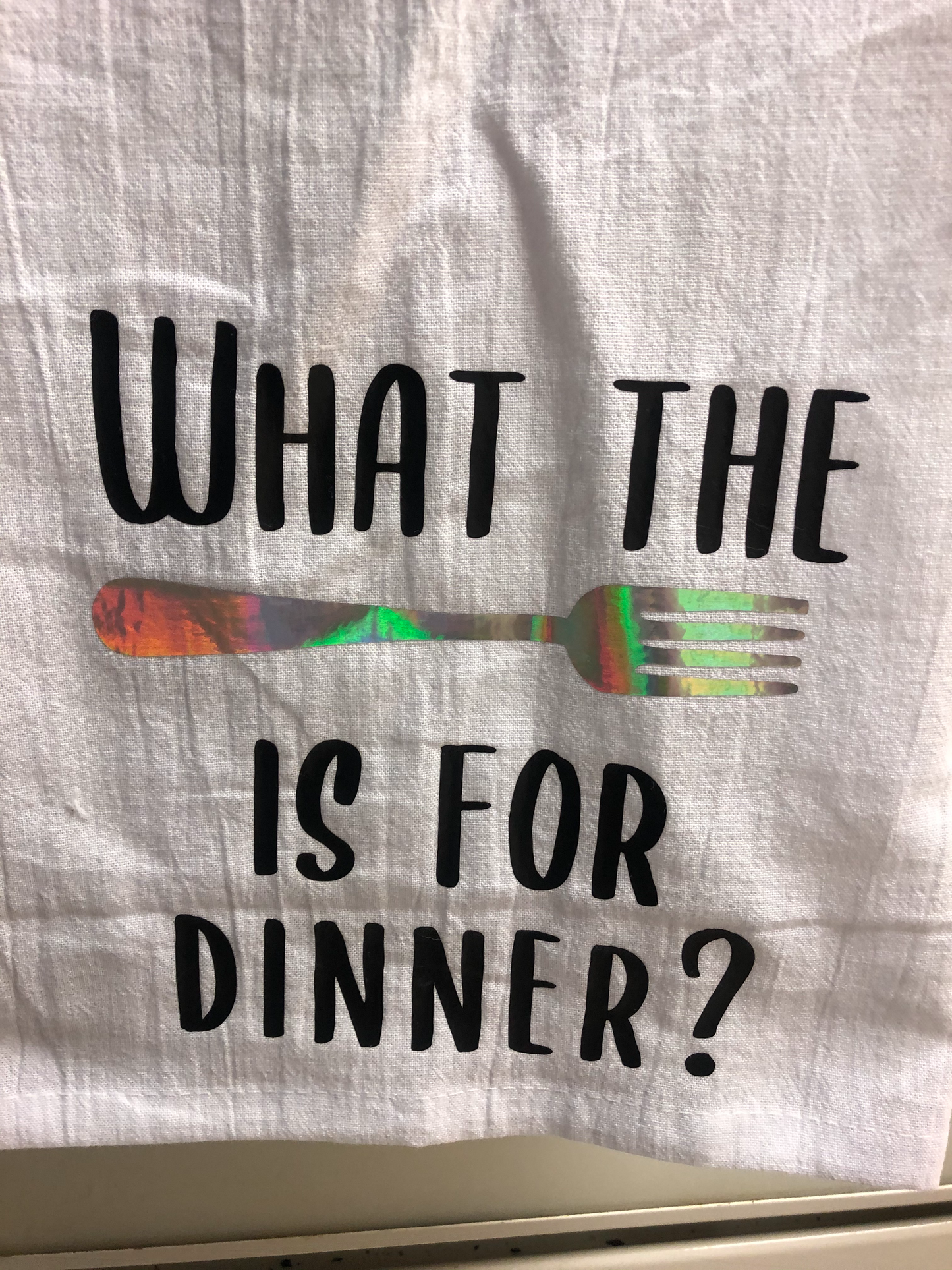 What The Fork Towel