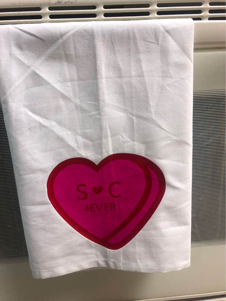 Heart Towel