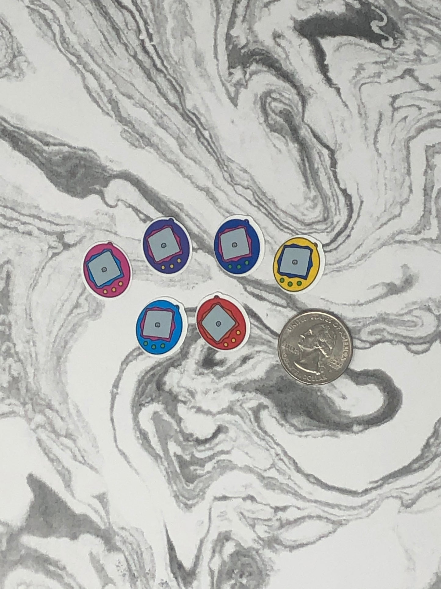 Mini Tamagotchi Sticker Pack