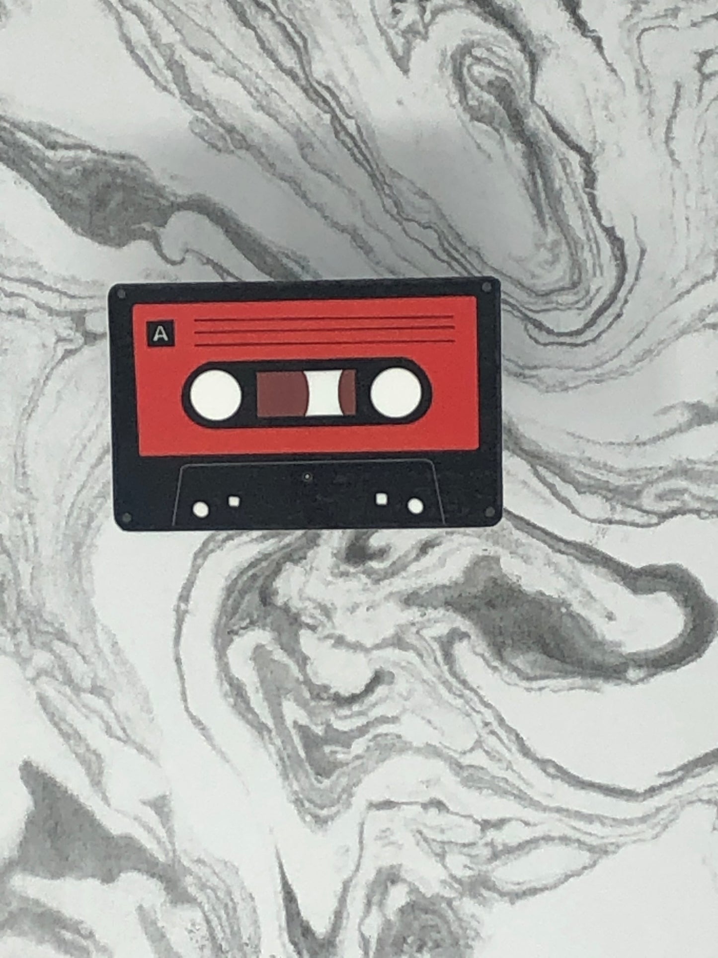 Cassette Stickers in a Variety of Colors