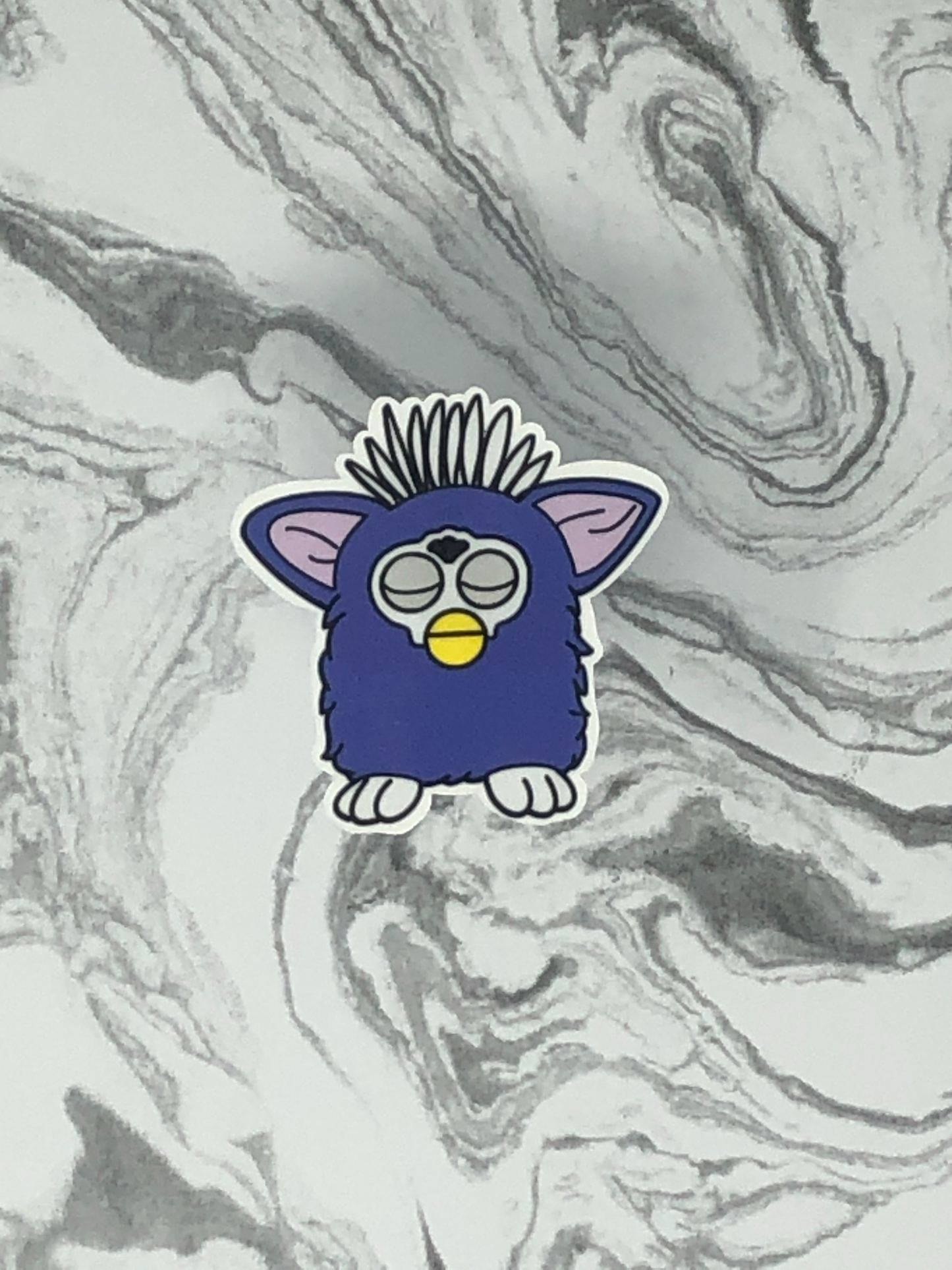 Furby Stickers in a Variety of Colors