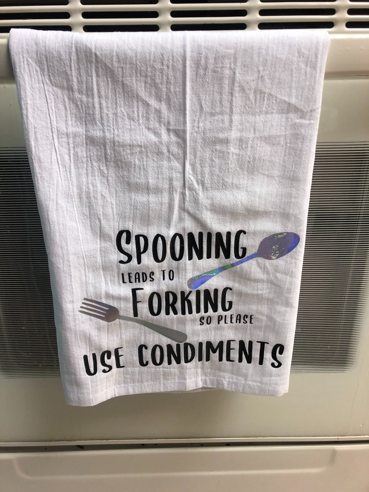 Spooning Leads To Forking Towel