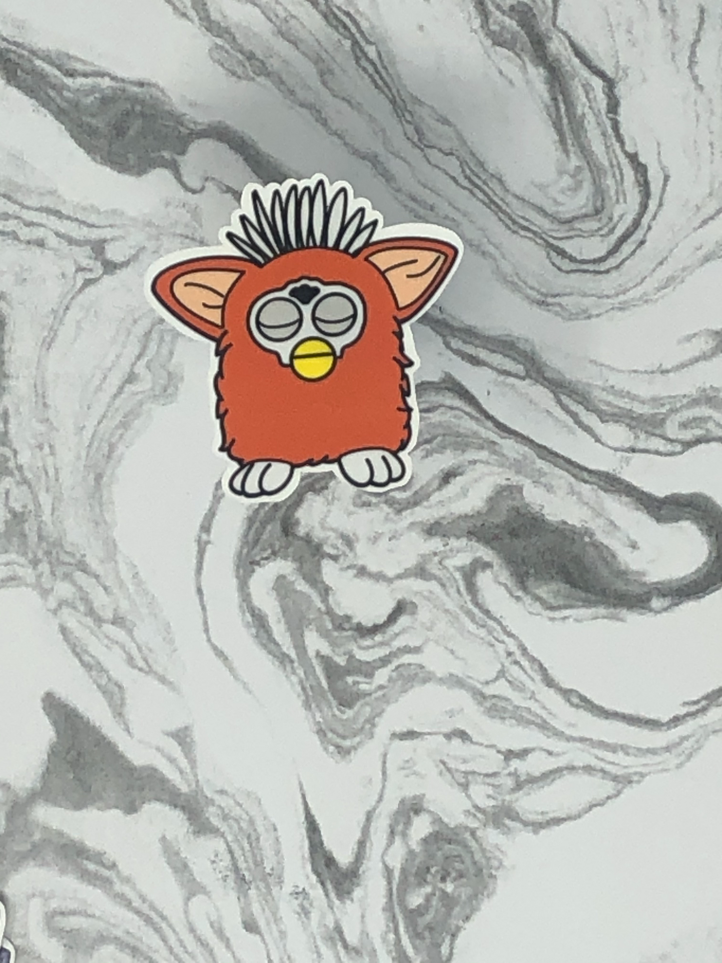 Furby Stickers in a Variety of Colors