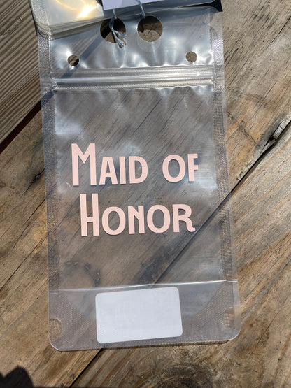 Maid/Matron ￼of Honor Adult Pouch