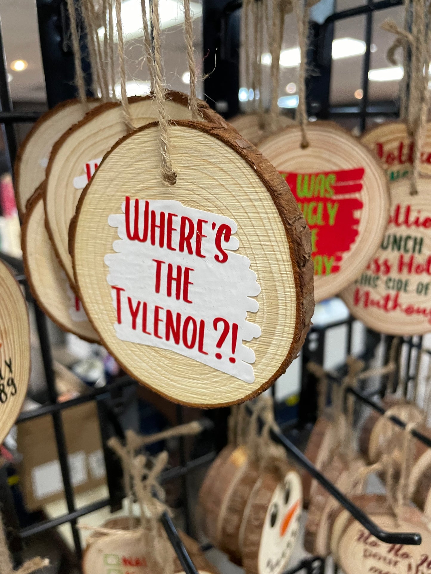 Where’s The Tylenol?! Ornament