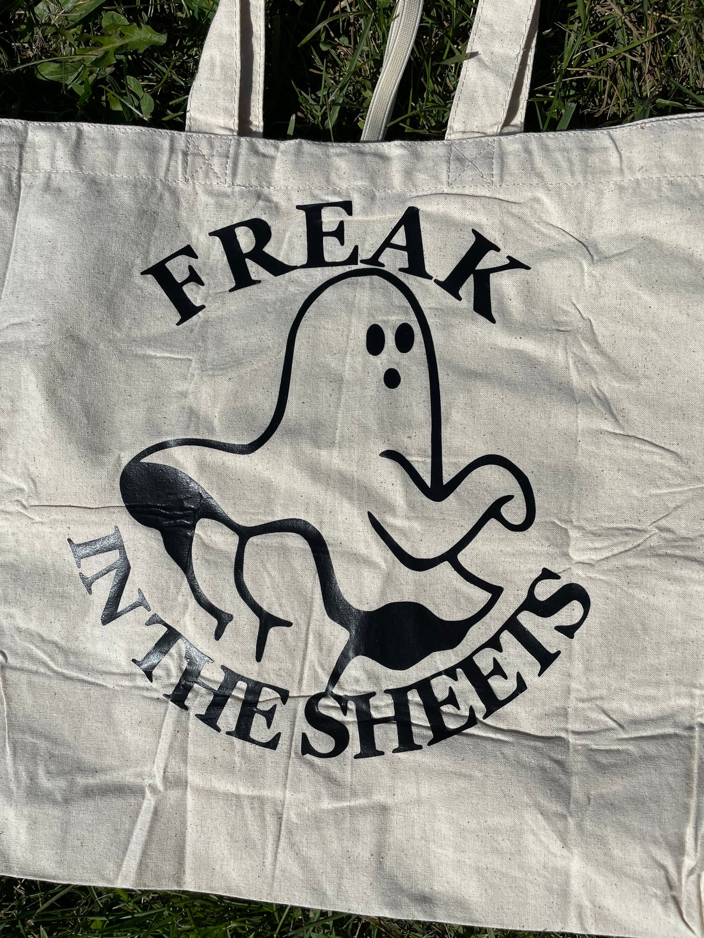 Freak In The Sheets Tote Bag