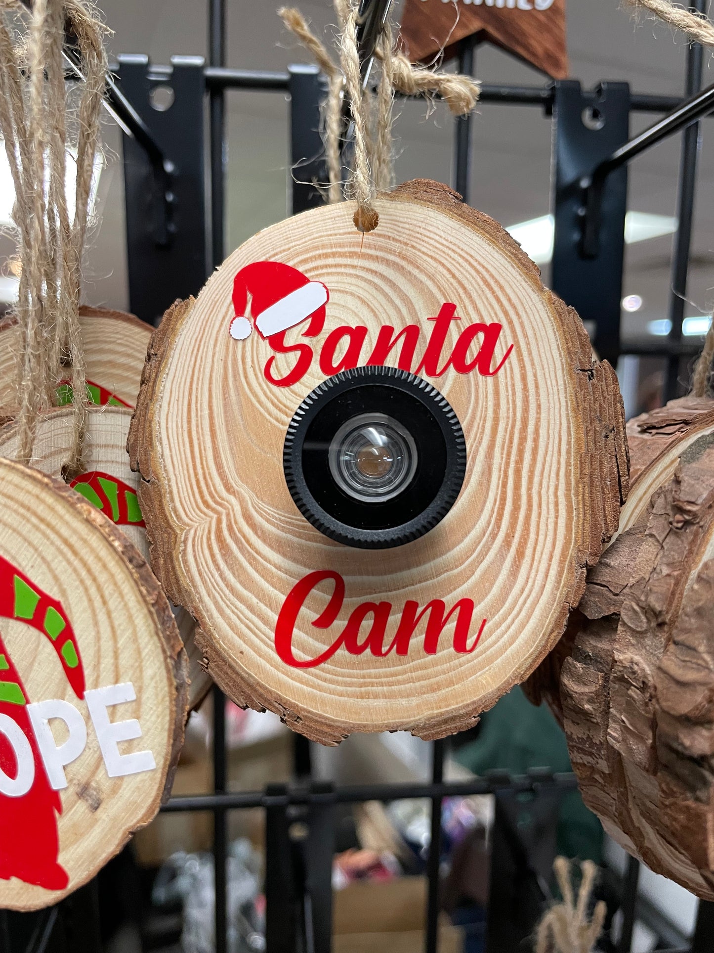 Santa Cam Ornament