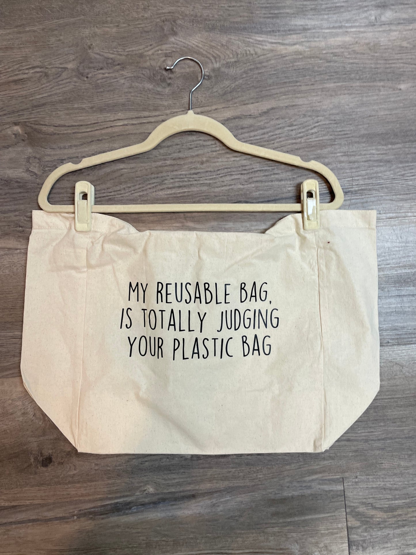 Reusable Bag Judging Tote Bag