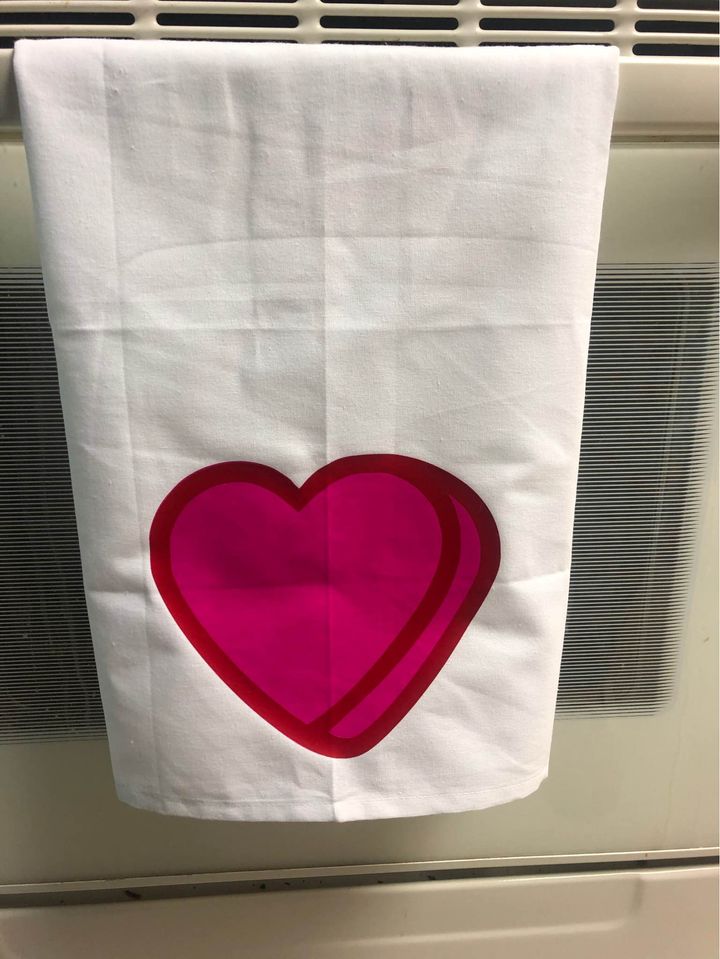 Heart Towel