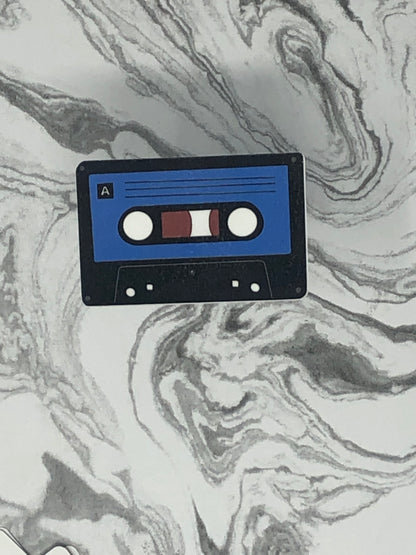 Cassette Stickers in a Variety of Colors